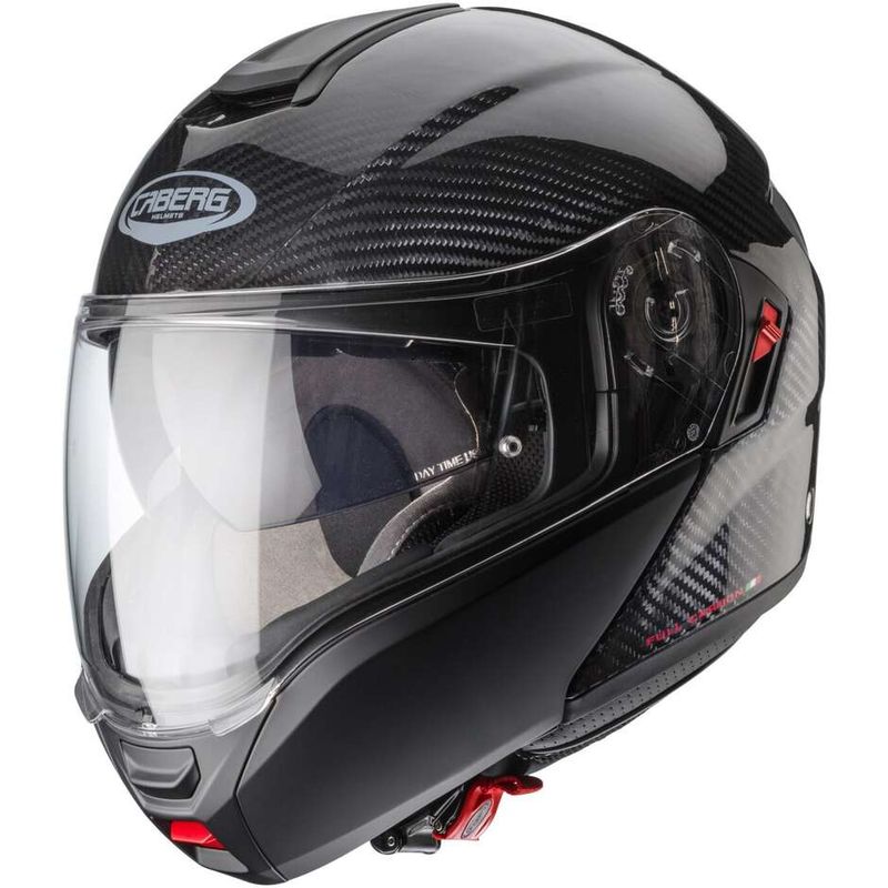 Casco Moto Modulare Omologato P/J LEVO X Carbon taglia L