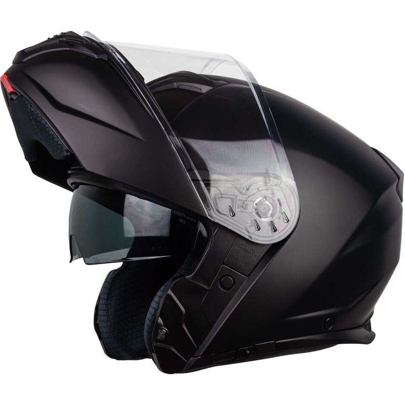 Casco Moto Modulare Urban P/J 22.06 Nero Opaco taglia S
