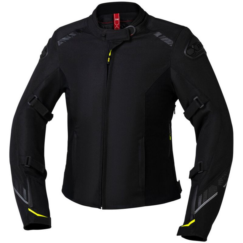 Giubbotto Moto Donna in Tessuto CARBON-ST Nero taglia 2XL