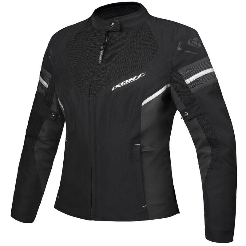 Giubbotto Moto ILANA EVO Nero Antracite Argento taglia 2XL