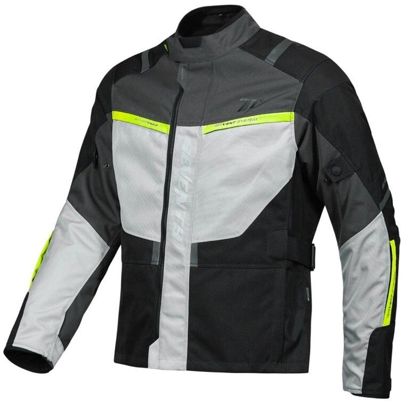 Giubbotto Moto Degrees SD-JT83 TONALE Nero Giallo Fl taglia M