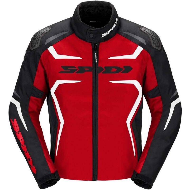 Giubbotto Moto RACE-EVO H2OUT Nero Rosso Bianco taglia XL