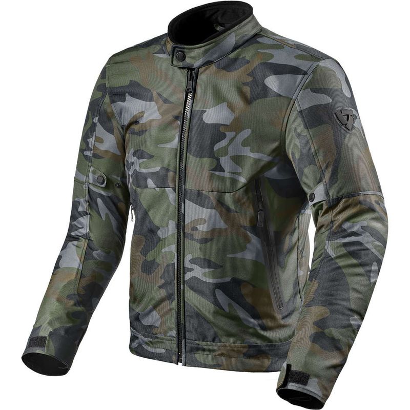 Giubbotto Moto SHADE H2O Grigio Mimetico Chiaro taglia L