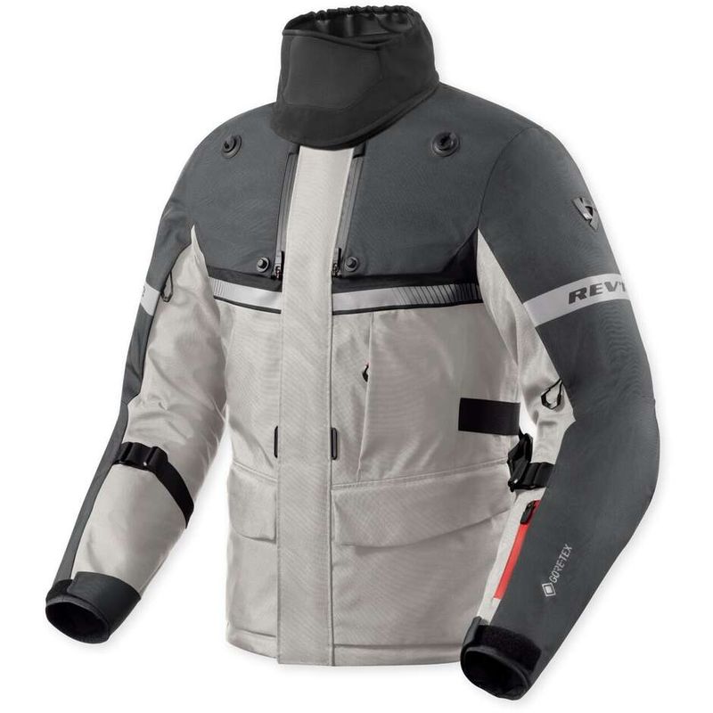 Giubbotto Moto Touring POSEIDON 3 GTX Argento Antraci taglia 3X