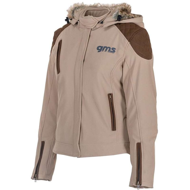 Giacca Moto da Donna SOFTSHELL LUNA LADY Marrone taglia L