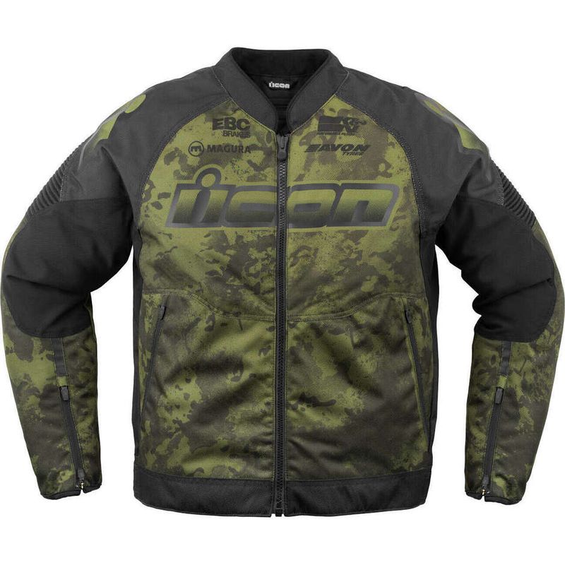 Giacca Moto OVERLORD3 Magnacross CE Verde taglia M