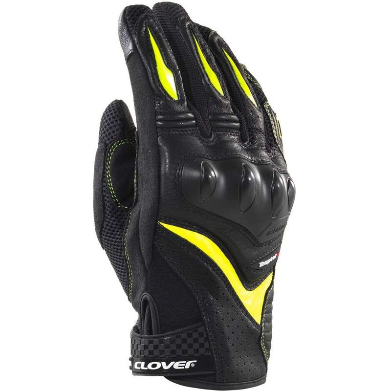 Guanti Moto RAPTOR 3 Nero Giallo taglia L