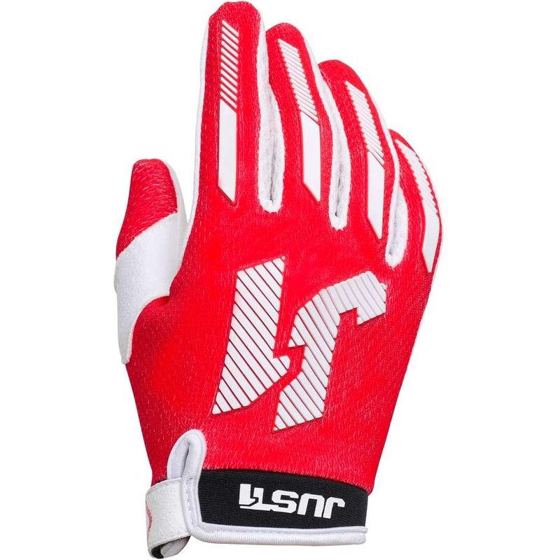 Guanti Moto Cross Enduro MTB J-FORCE X Rosso taglia XS