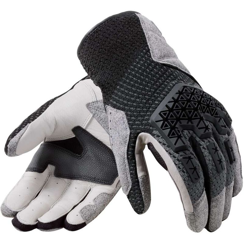 Guanti Moto Adventure OFFTRACK 2 Nero Argento taglia M