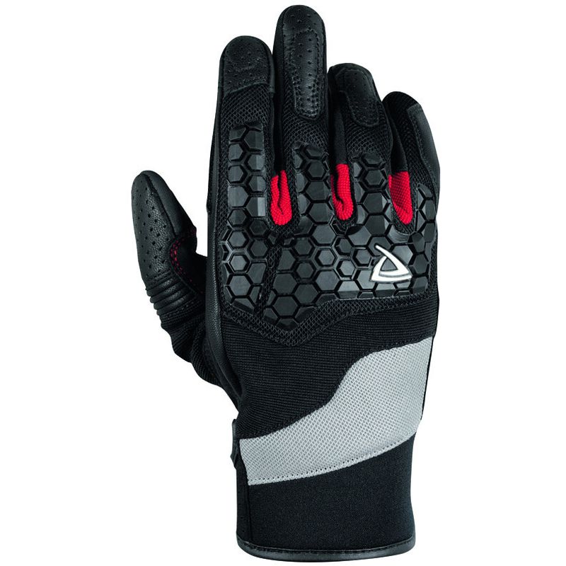 Guanti Moto Estivi Andes Air Nero Rosso taglia 3XL