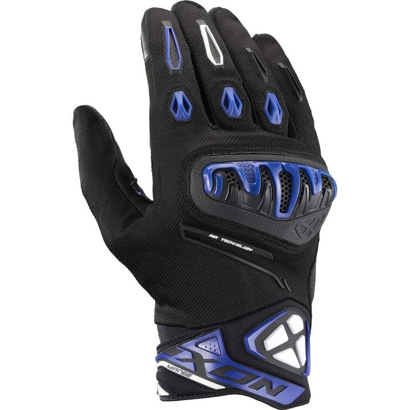 Guanti Moto Estivi MIRAGE AIR Nero Blu taglia L
