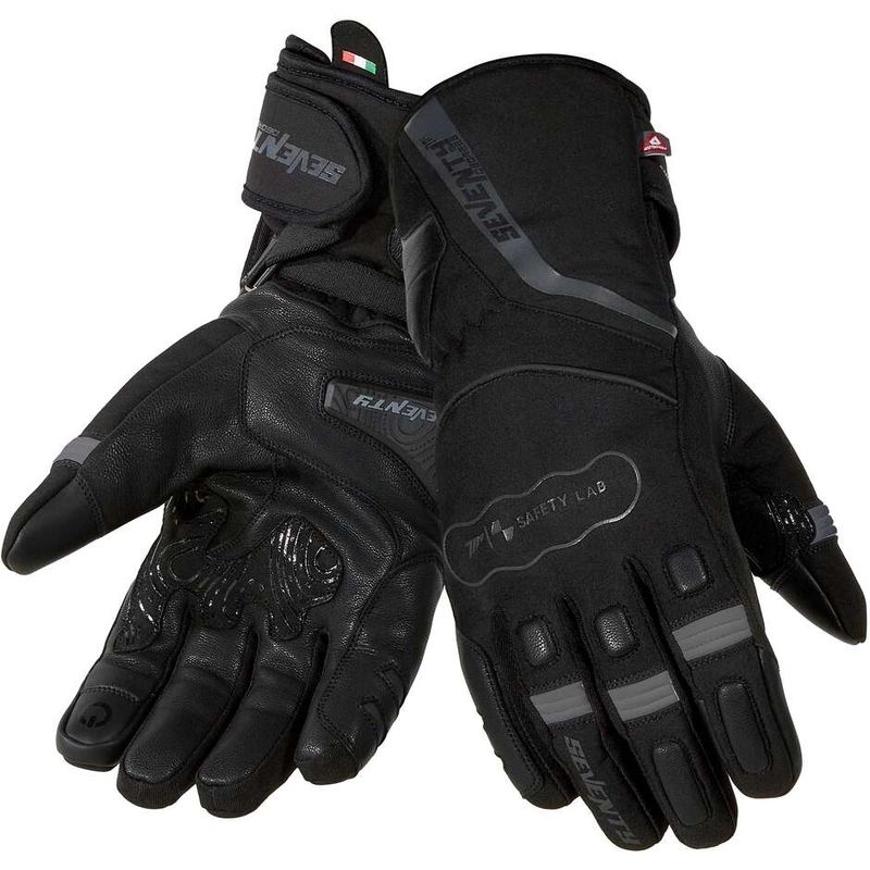 Guanti Moto Degrees SD-T7 GOBI Nero Grigio taglia S