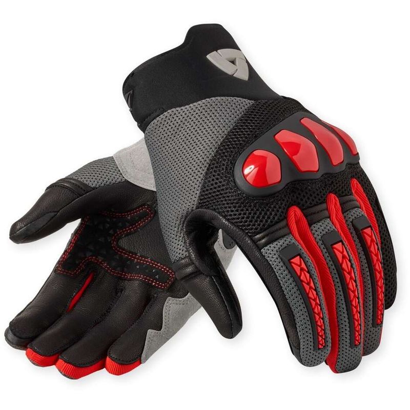 Guanti Moto Speedart Air Grigio Rosso taglia M