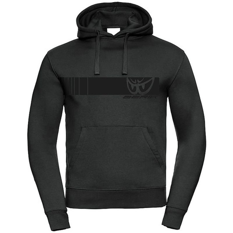 Felpa 2.0 Con Cappuccio Stampata Con Logo Nero Nero taglia XL