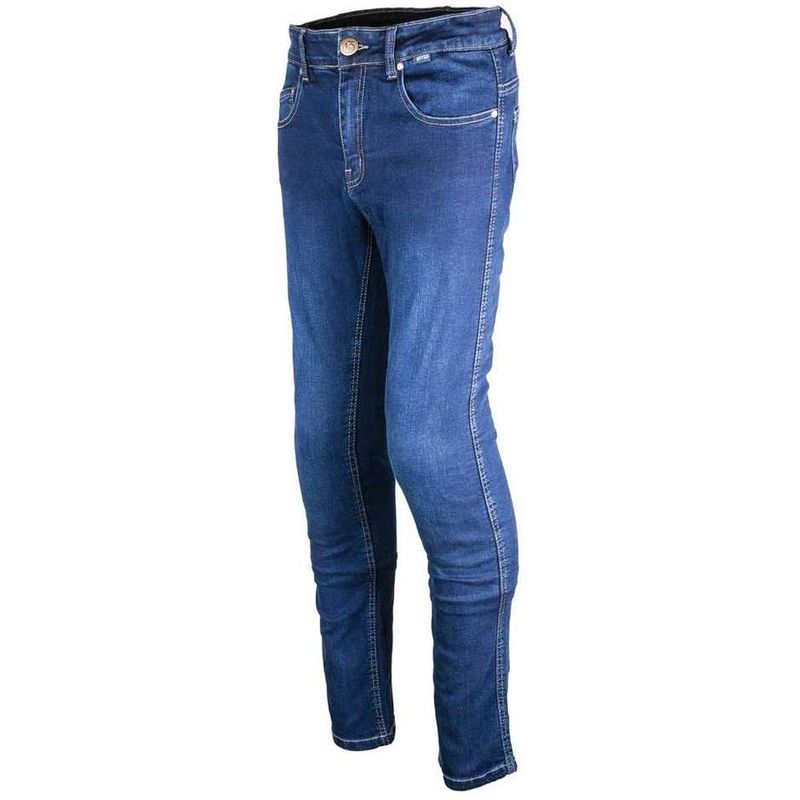Jeans Moto Donna RATTLE LADY Blu L30 taglia 28