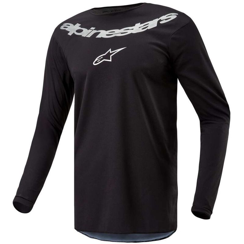 Maglia Moto Cross Enduro FLUID GRAPHITE Argento taglia 3XL