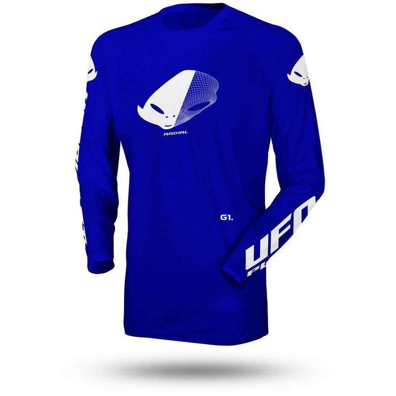 Maglia Moto Cross Enduro SLIM RADIAL Blu taglia M