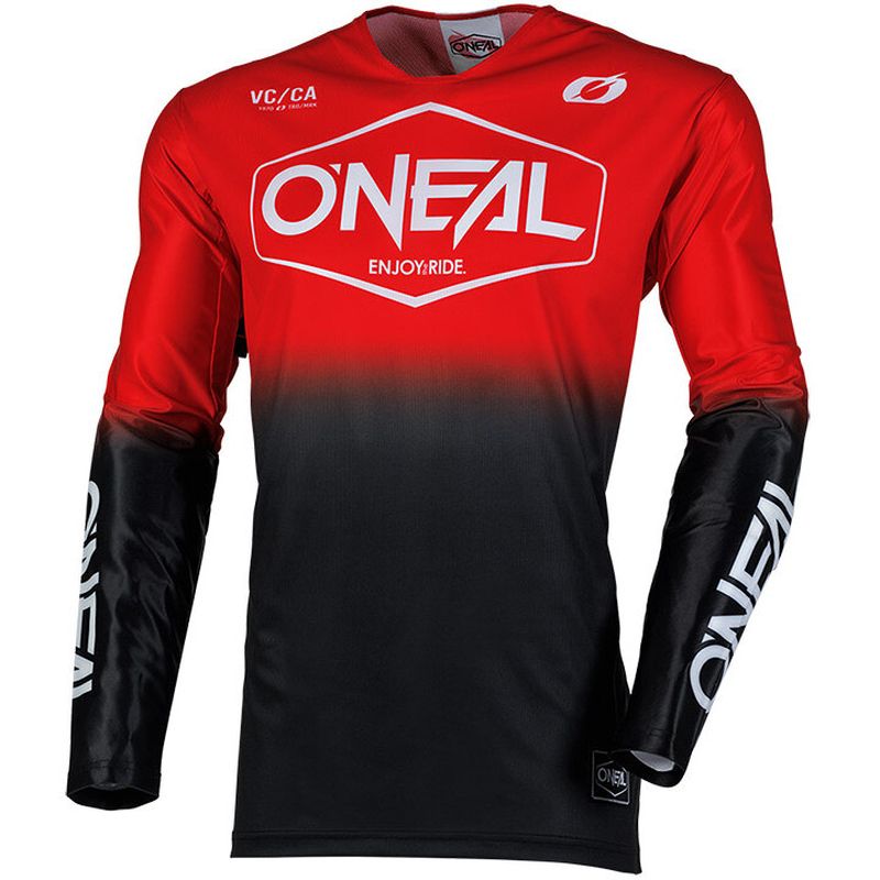 Maglia Cross Enduro Mayhem V.25 Hexx Nero Rosso taglia L