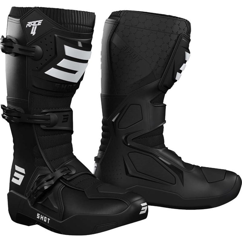 Stivali Moto Cross Enduro RACE 4 Nero taglia 39