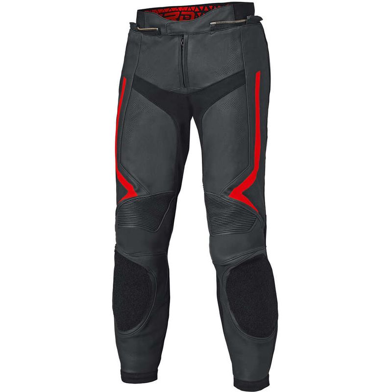 Pantaloni Moto Street Rocket 4 Base Nero Neon Rosso taglia 58