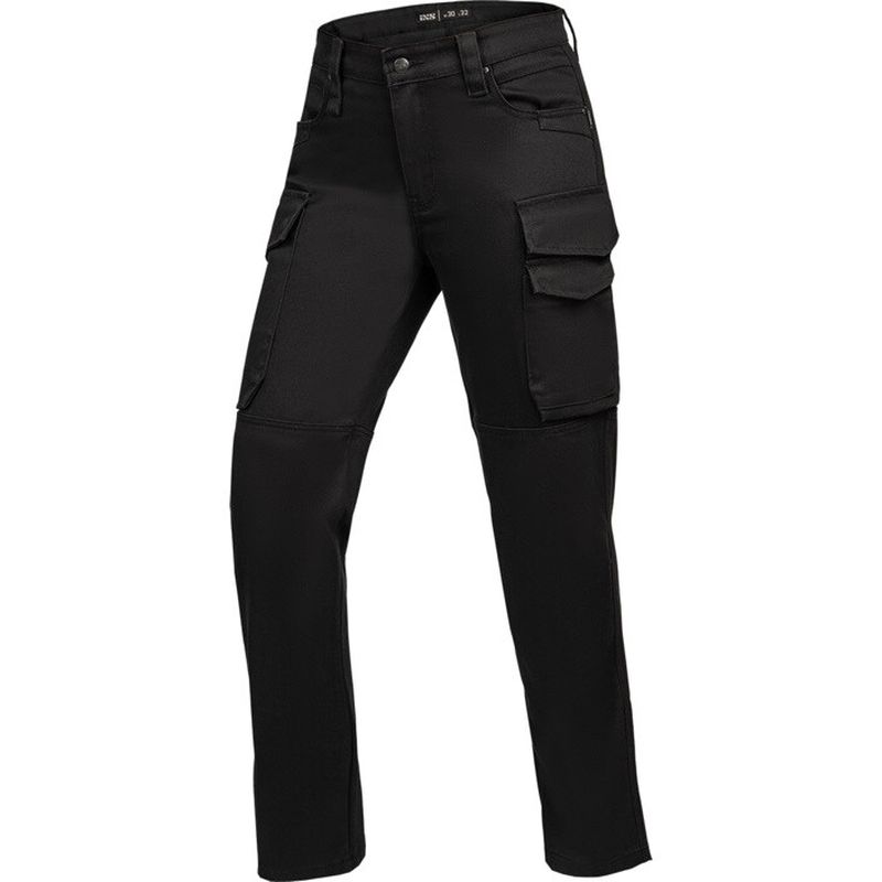 Pantaloni Cargo Moto Rapid 1.0 Cargo Nero - L32 taglia 36