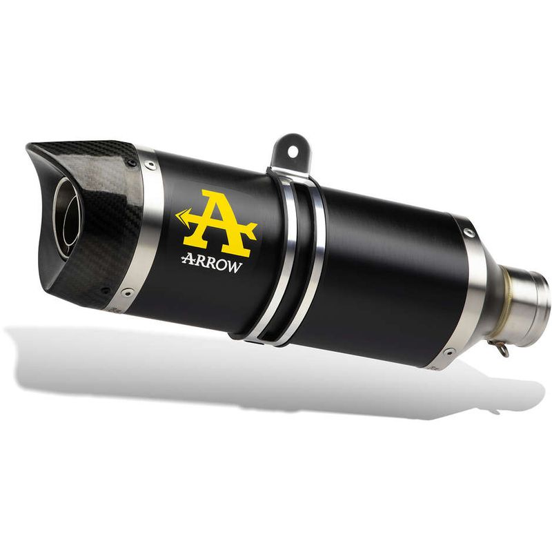 Terminale di Scarico Street Thunder alluminio Dark con taglia un