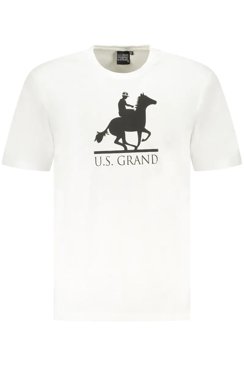 Herren T-Shirt Weiß AU02646_BI6BIANC