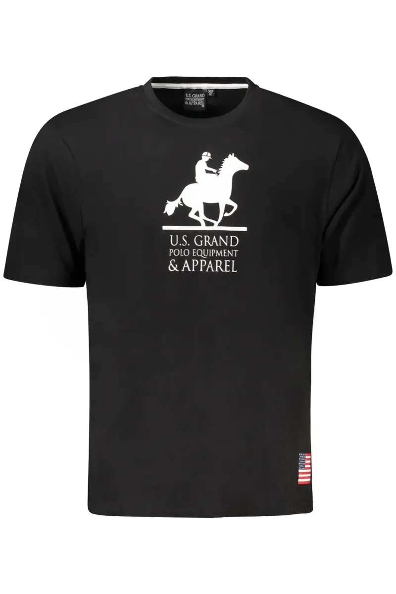 Herren T-Shirt Schwarz AU02650_NE23NERO