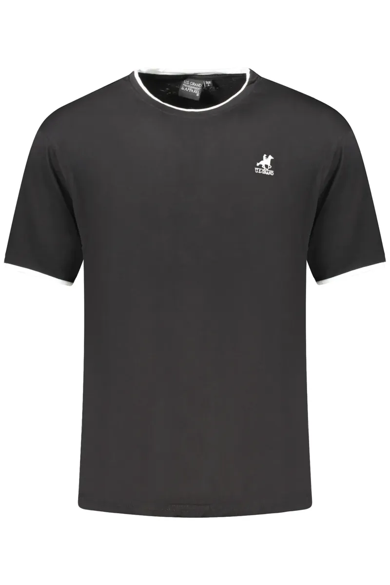 Herren T-Shirt Schwarz AU02644_NE23NERO