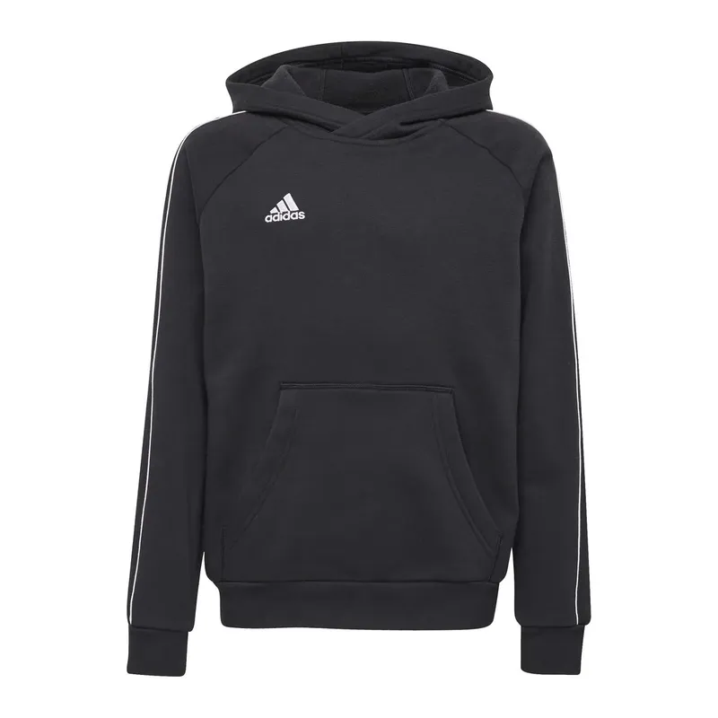 Core 18 Hoodie Kinder Kapuzensweater, schwarz 128