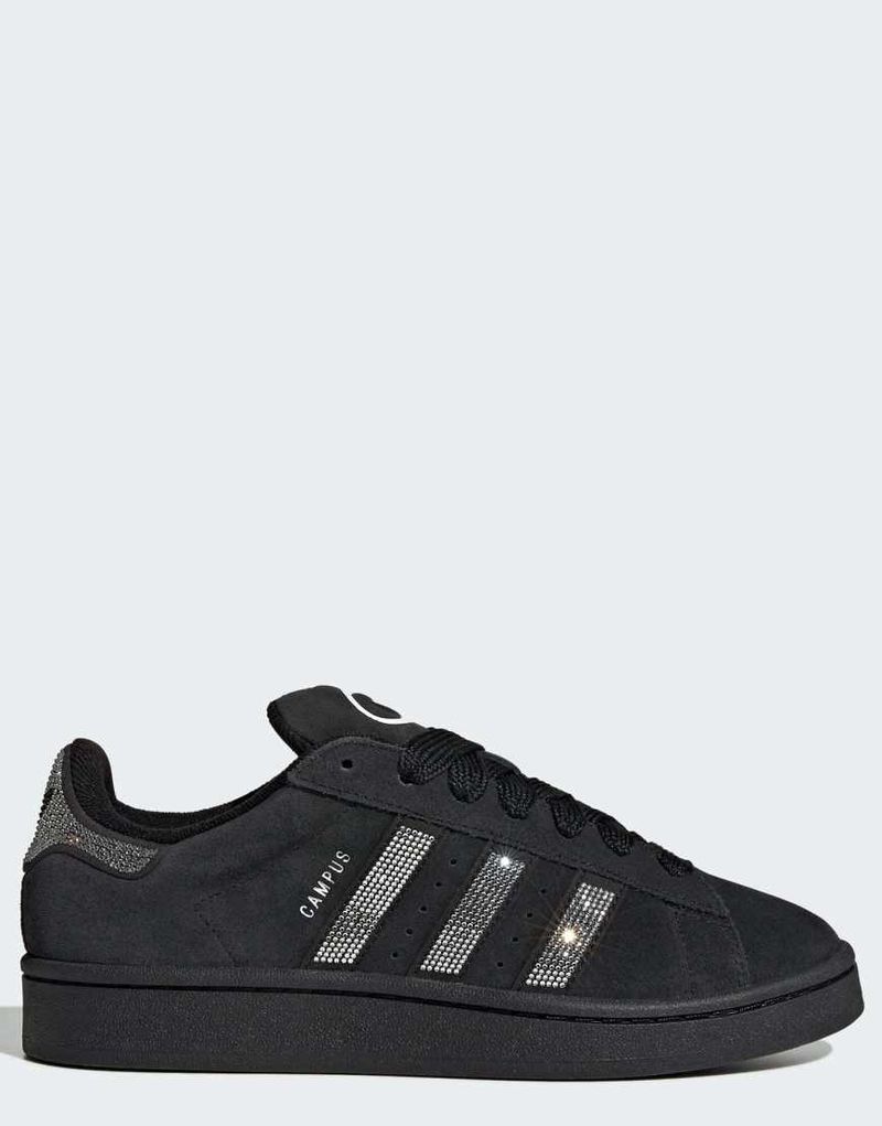 Campus 00s - Chaussures - Noir core/argent métallisé 40
