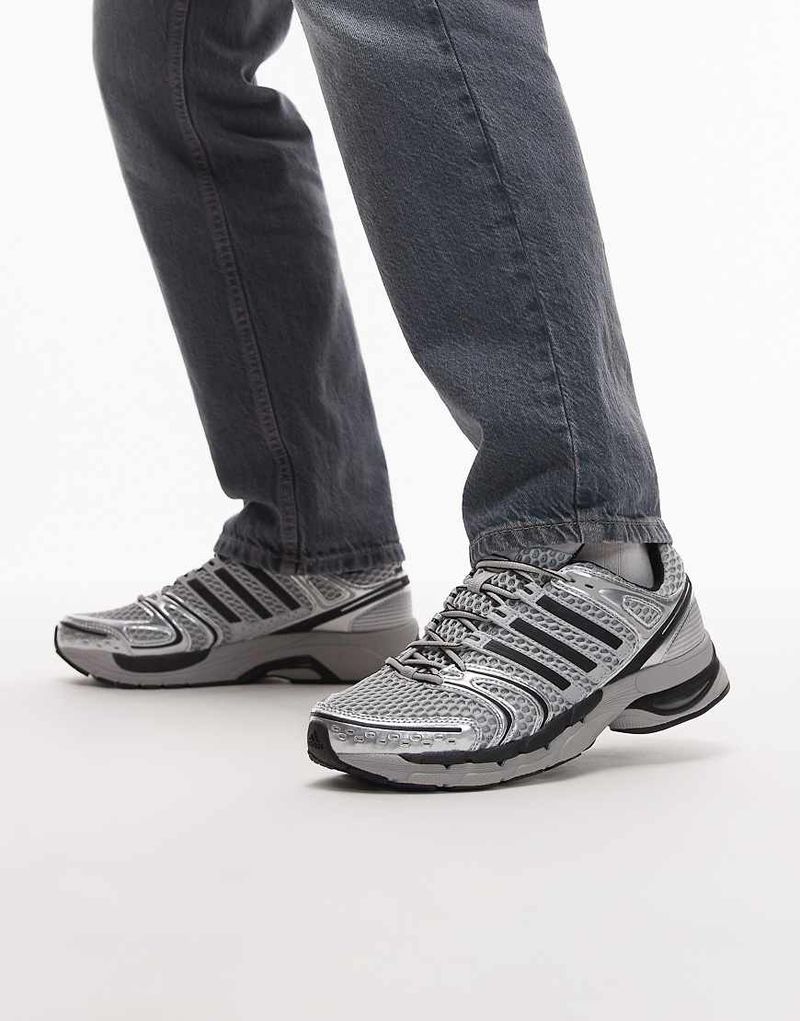 Originals - Control 5 - Sneaker in Silber und Schwarz Schwarz 40 2/3
