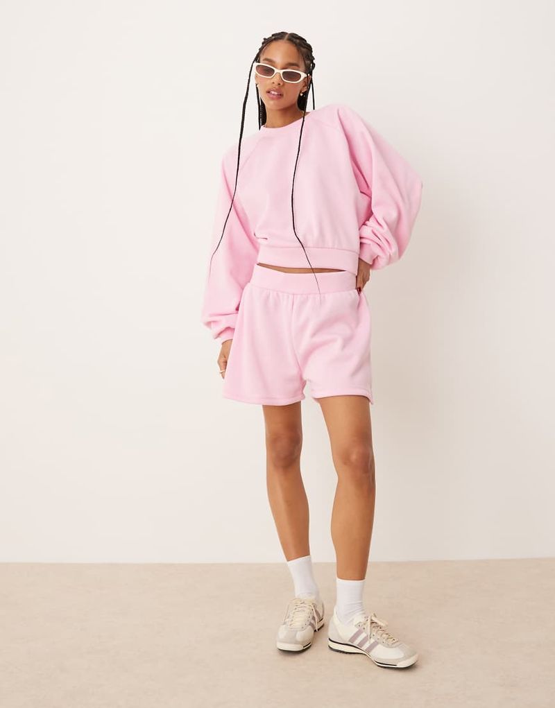 Sweat-Shorts in Rosa, Kombiteil Rosa S