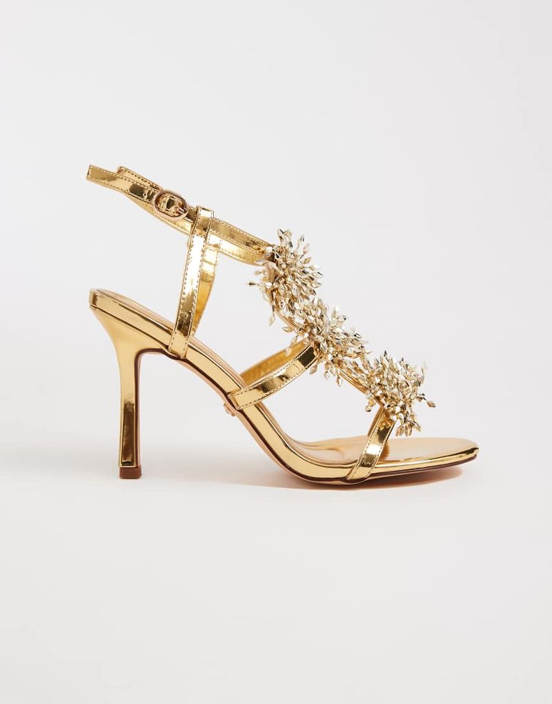 Aliza - Sandaletten in Gold-Goldfarben Goldfarben 37