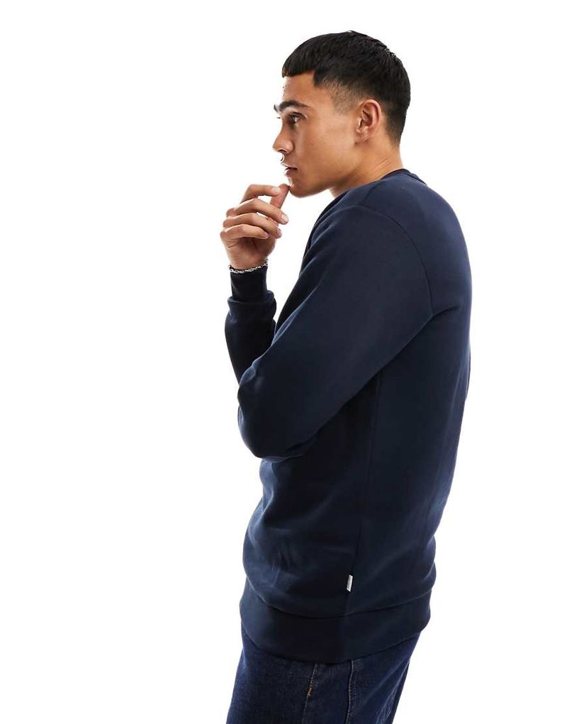 Oversize-Sweatshirt in Marineblau Marineblau XS