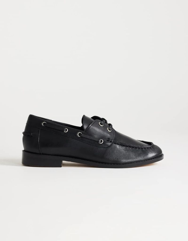 Brandi - Chaussures en cuir à lacets - Noir 38