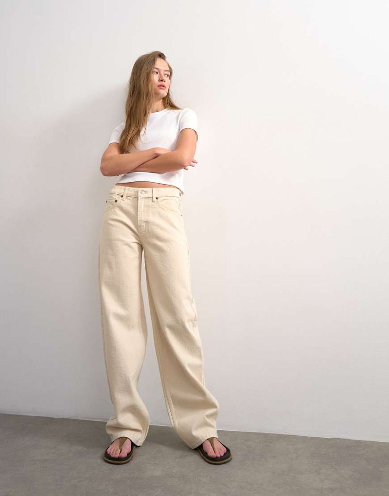 Cinch - Jean décontracté à taille basse - Naturel-Neutre W25 L32