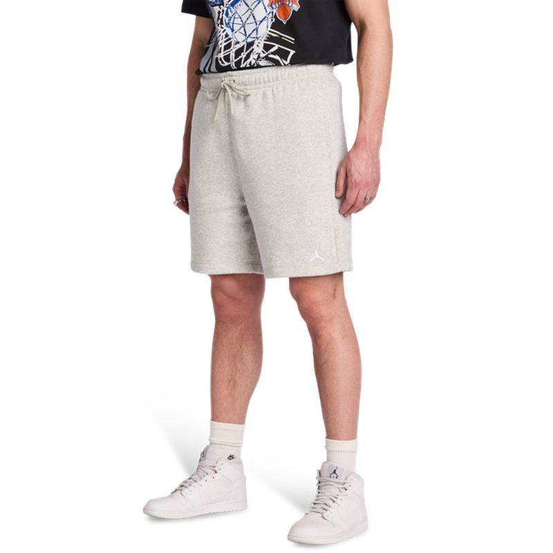 Brooklyn Uomo - Pantaloncini Grigio - Taglia S - Pile di cotone S