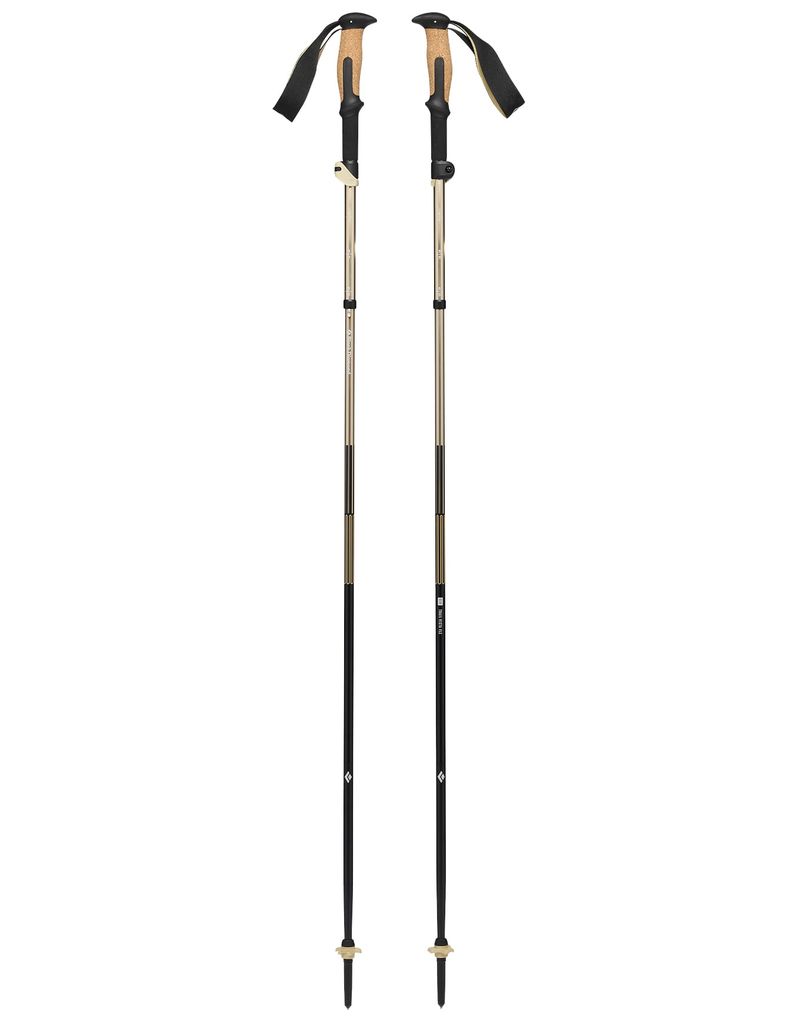 Bâtons de randonnée/trail - Trail Vista FLZ Trekking White Oak en Aluminium - Taille 135 cm - Blanc
