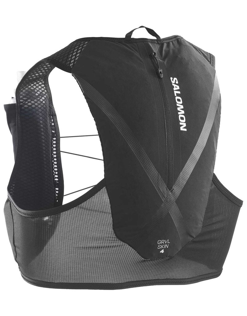 Gilet de trail - Grvl Skin 4 Set Black - Taille S - Noir
