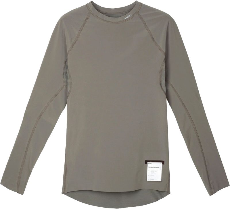 T-Shirt thermique et respirant - Justice CoffeeThermal Base Layer Dark Natural - Taille M - Gris
