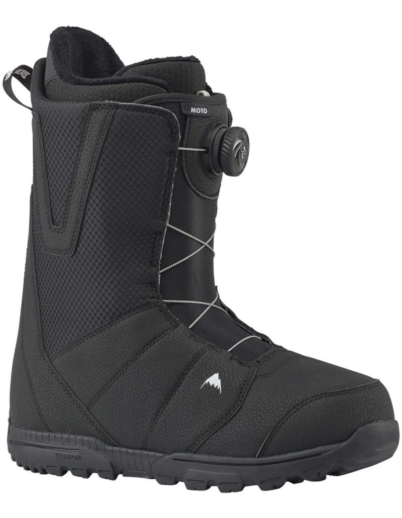 Boots de snowboard - Moto Boa Black - Taille 44,5 - Noir