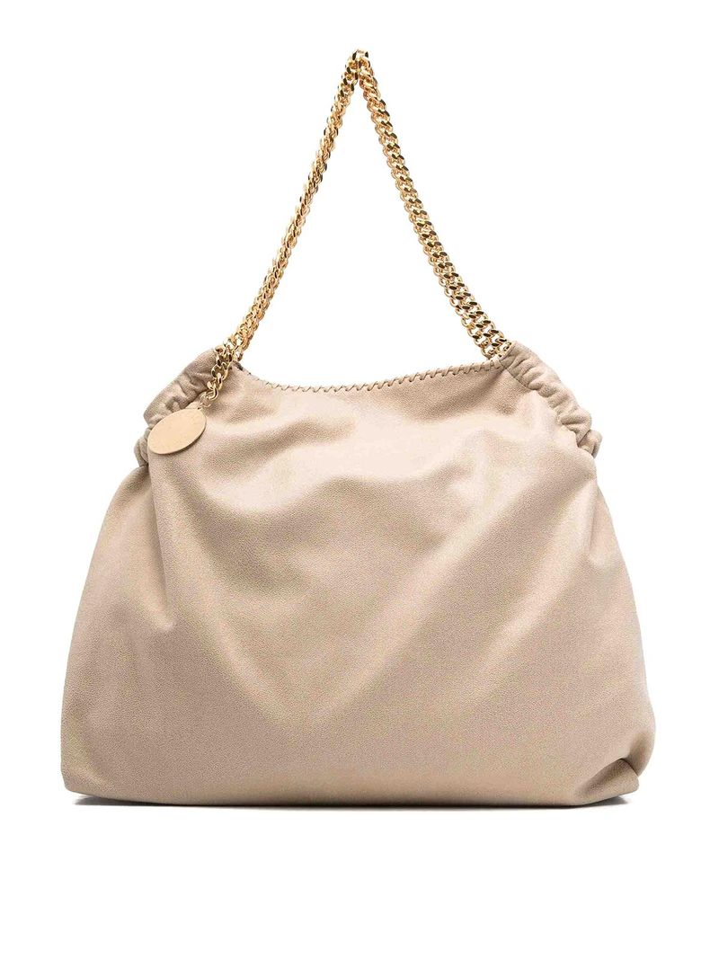 TOTE ECO SHAGGY DEER W/Gold Color Chain