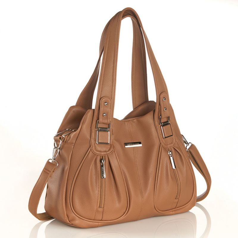 Handtasche Shopper "Deluxe" camel Amélie di Santi