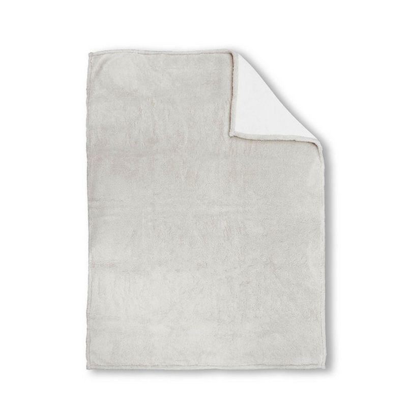 Sherpa Wohndecke offwhite, 150x200 cm