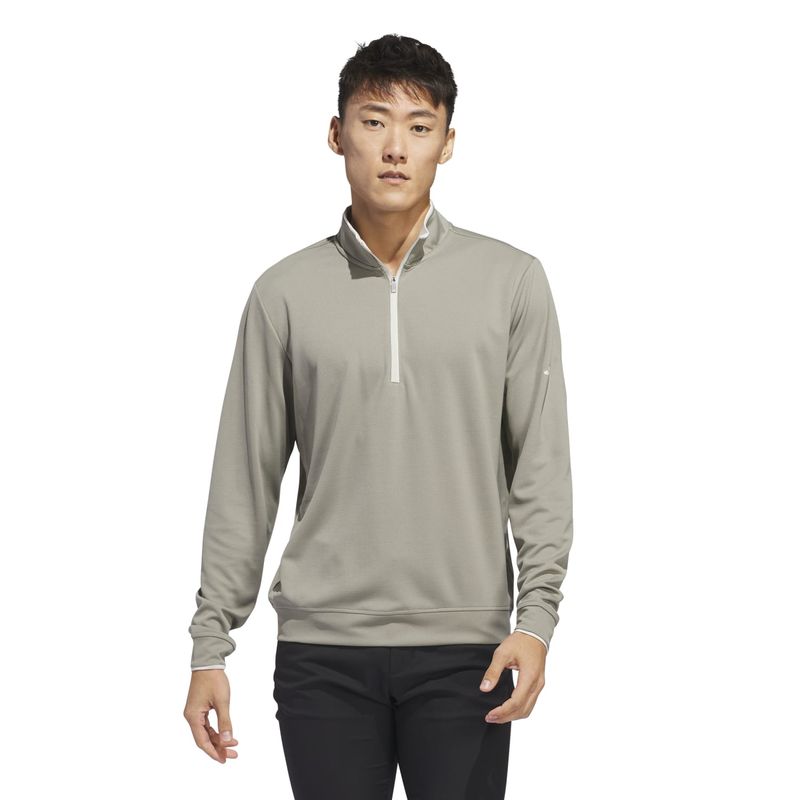 Layer Core LTWT 1/4-Zip, hellgrau xs