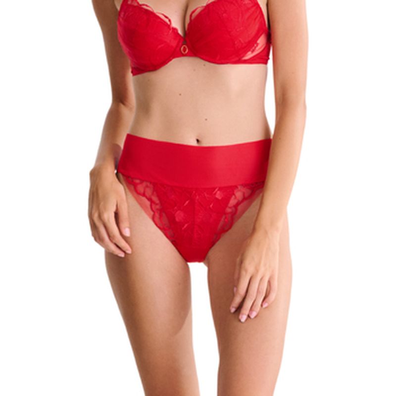Slips Brasilianischer Ausschnitt Mit Hoher Taille Miracle Fr 38;Fr 40;Fr 42;Fr 44;Fr 46
