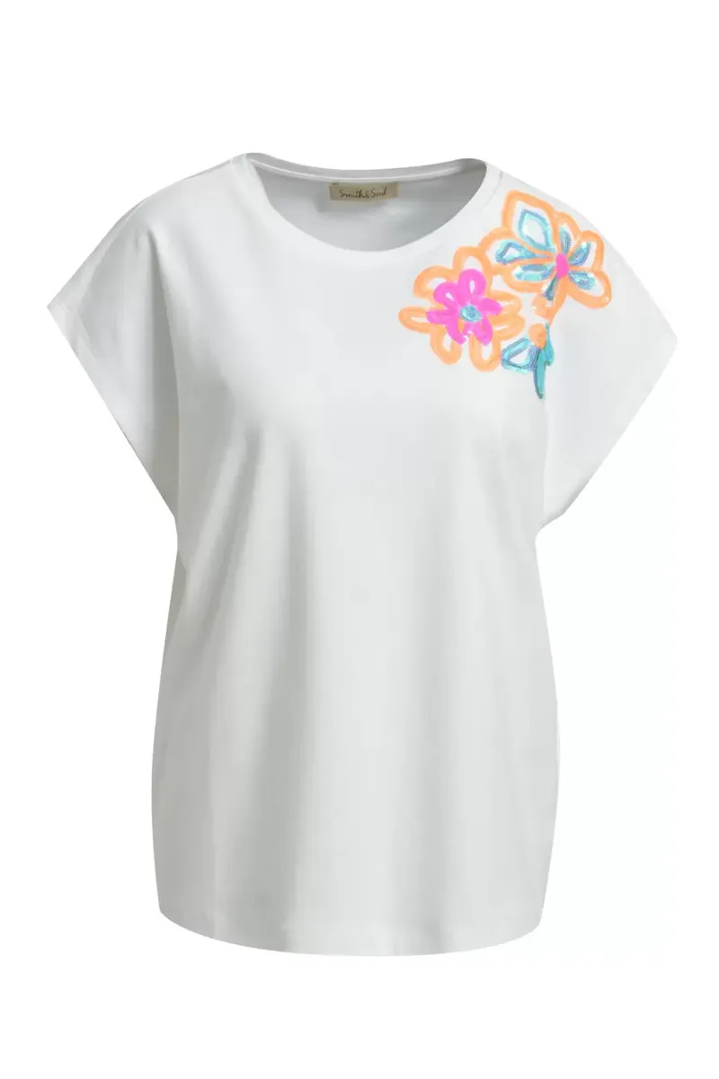 OVERSIZE T-SHIRT SEQUINS female