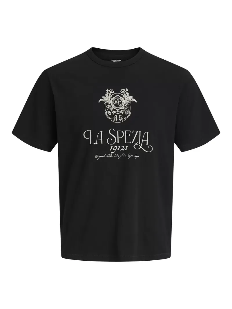 JORMENTON TYPO FRONT TEE SS CREW NE male