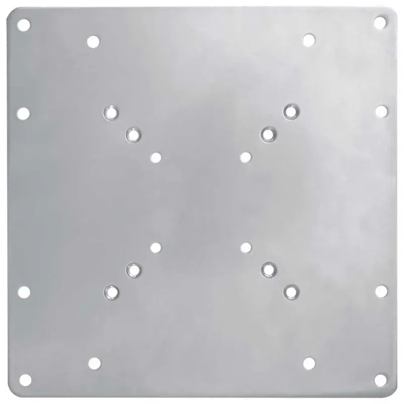 Plaque Adaptateur Vesa Pour Support Tv 22-42 Pouces Silver One Size unisex